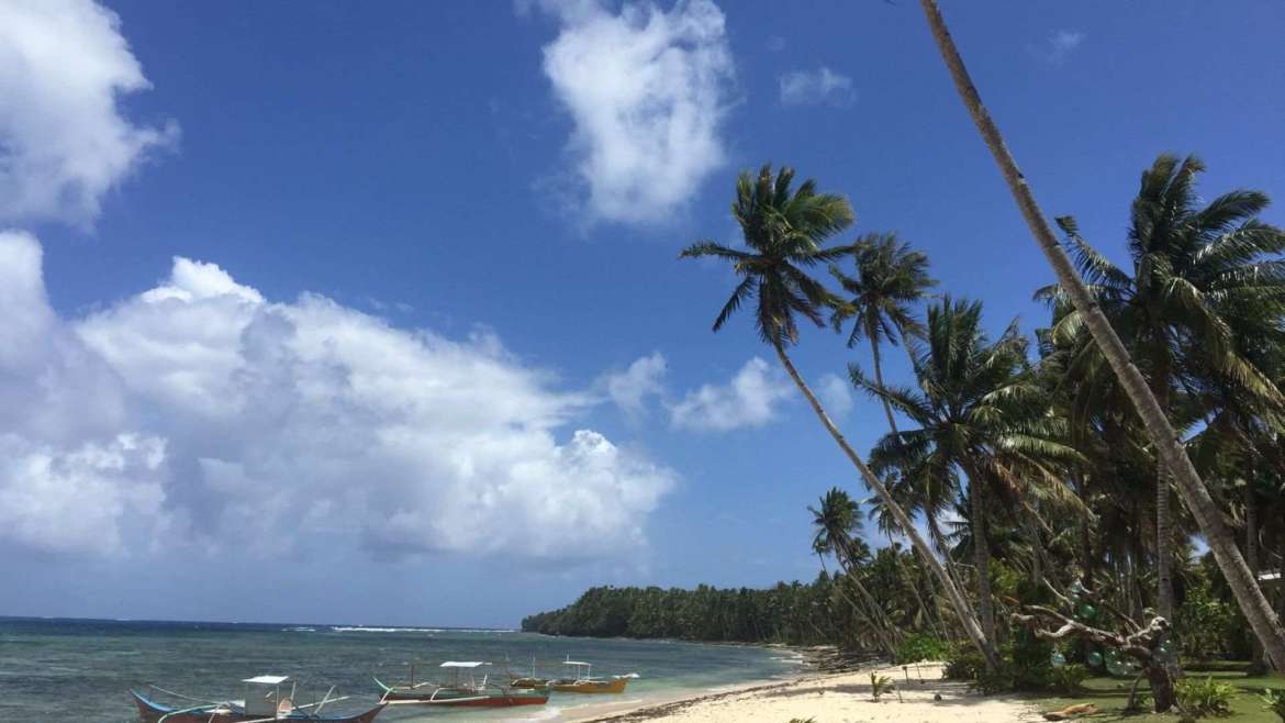 What to do in Siargao- walk on the coast of Siargao Island, Union Beach