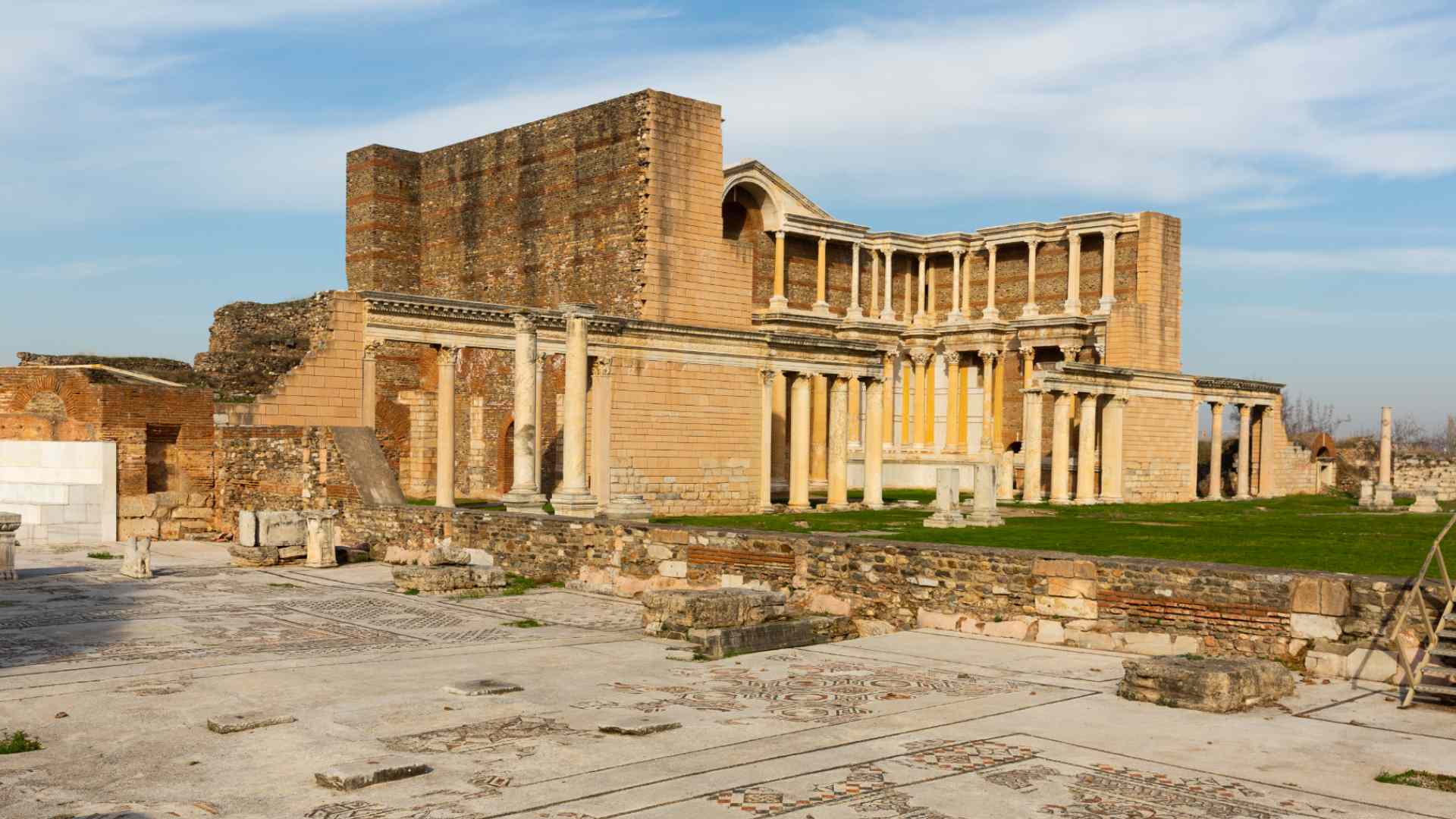 The Roman Gymnasium from another angle