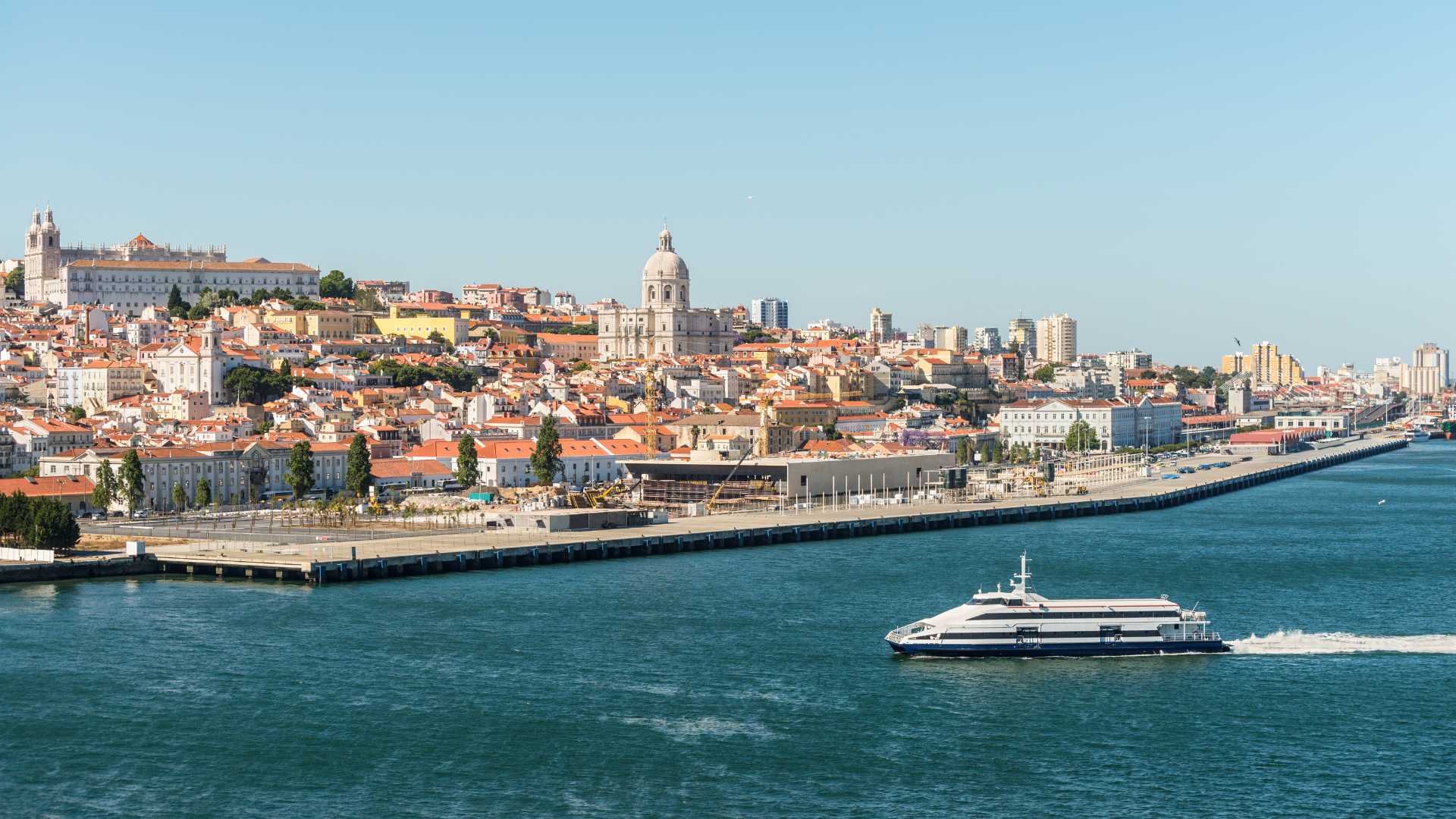 Lisbon and Tagus (Tejo) River