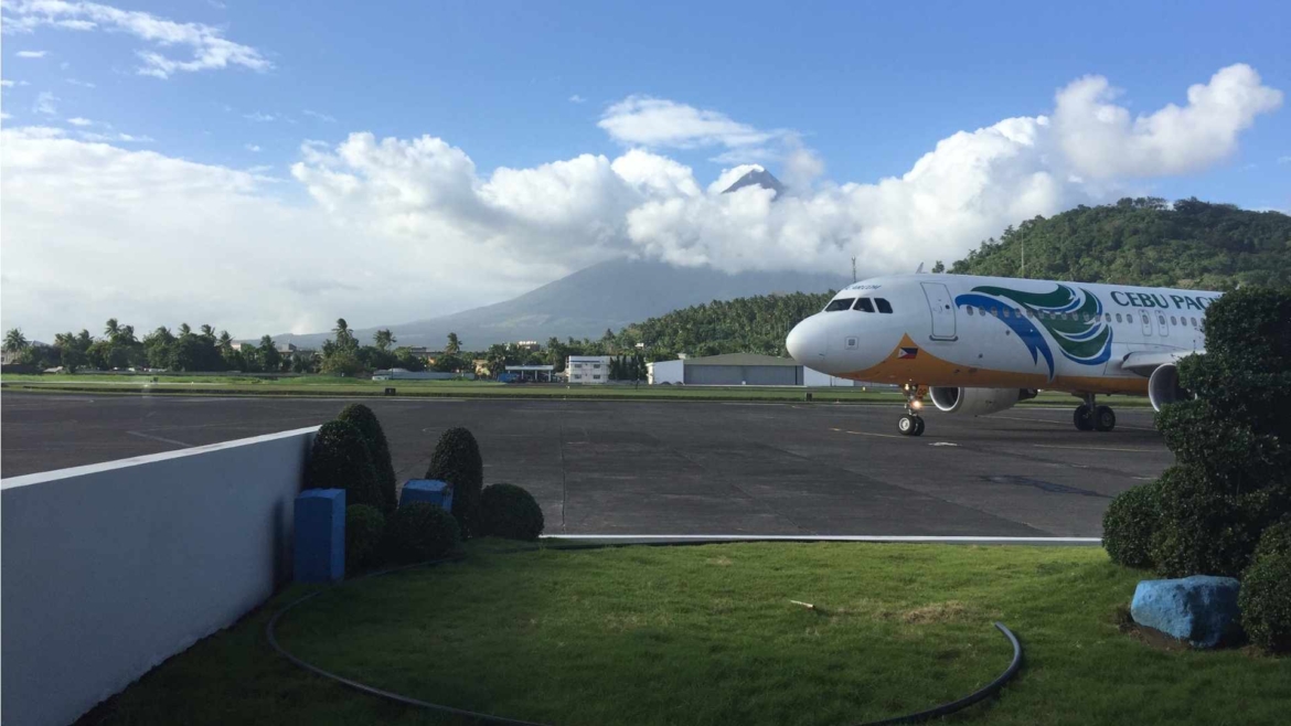 At a domestic airport- Legazpi