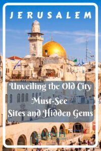 This is a short guide to the essential and most important gems you should see in the Old city of Jerusalem, Israel.