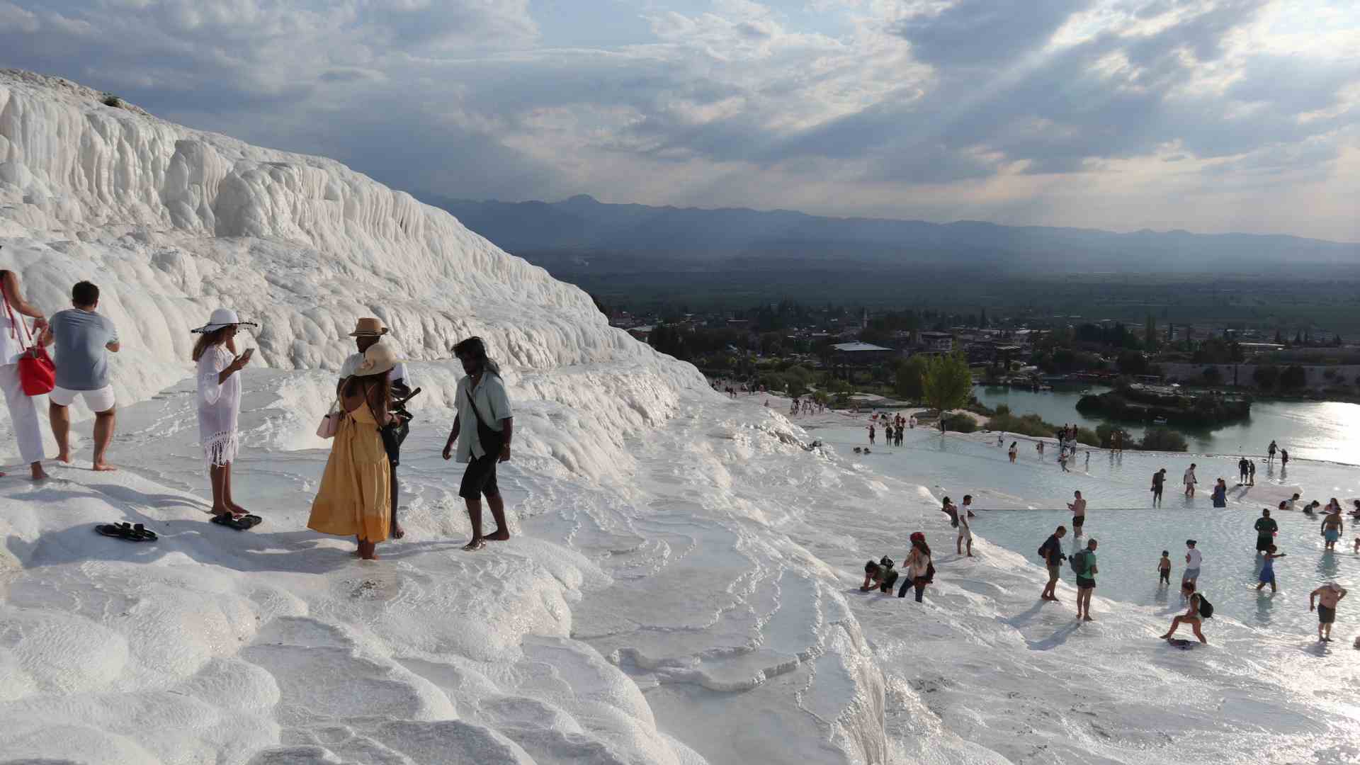 Visiting Pamukkale