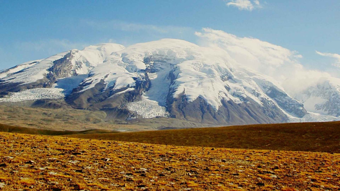 Xinjiang travel- Muztagh Ata peak in Pamir