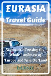 This is an Eurasia travel guide- a basic introduction about crossing the whole landmass of Europe and Asia with a proposed route.