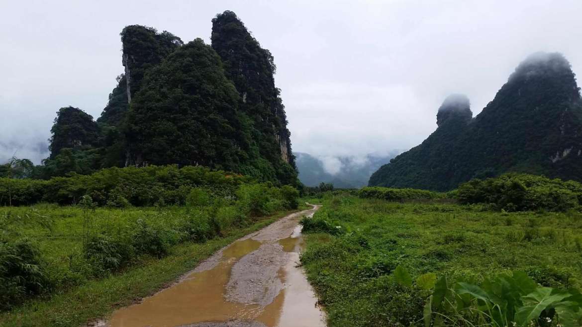 Yingxi Limestone hills- Guanyin valley area