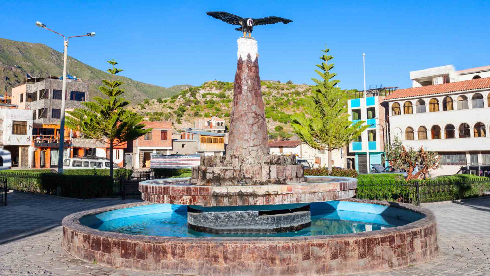 The center of Cabanaconde