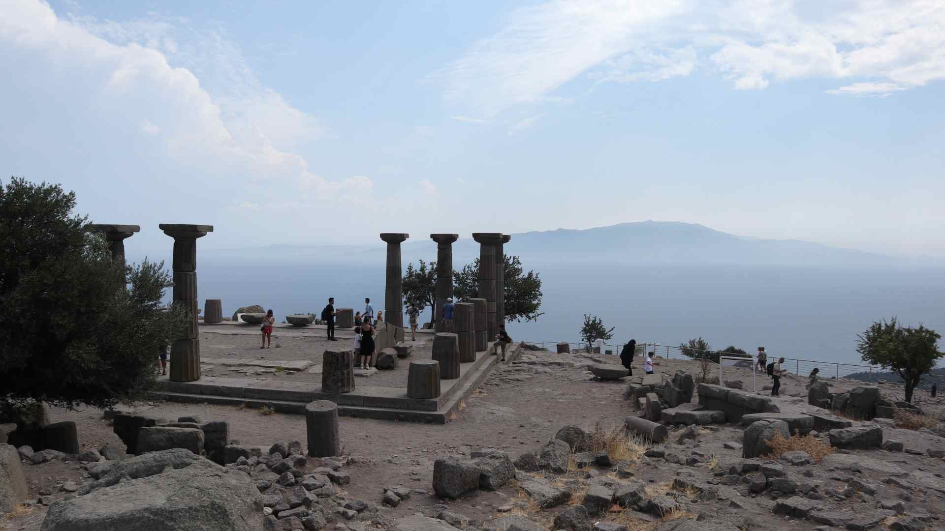 The Temple of Athena in Assos