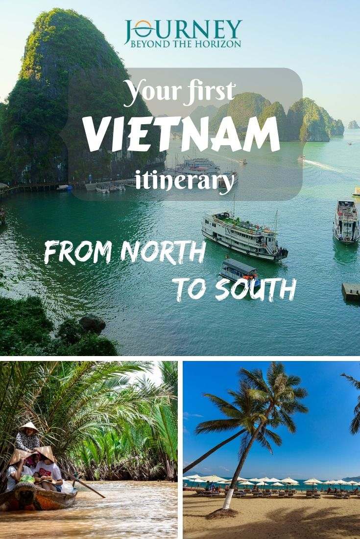 Plan your first Vietnam itinerary, on the main route along its sea coast, from Hanoi to Ho Chi Minh (Saigon)!