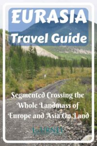 This is an Eurasia travel guide- a basic introduction about crossing the whole landmass of Europe and Asia with a proposed route.