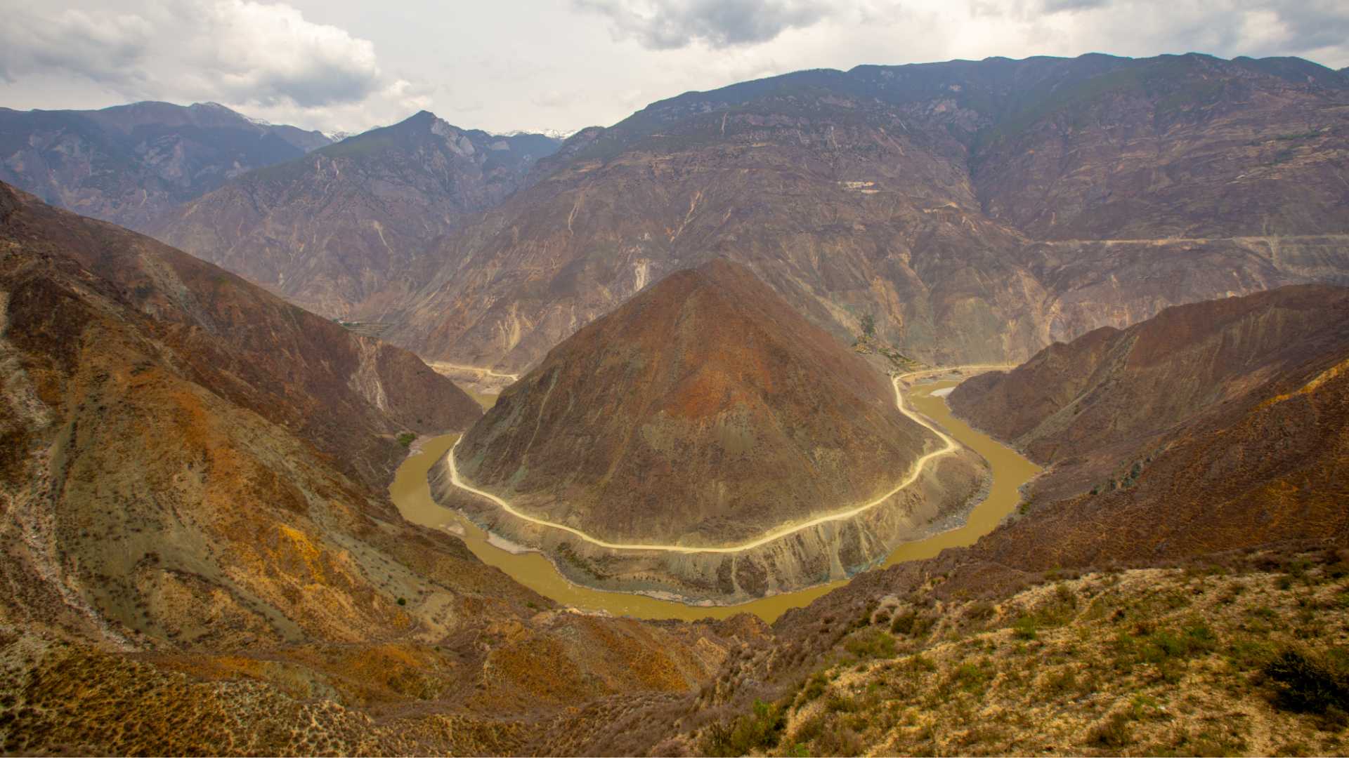 Jinsha River Canyon at Benzilan