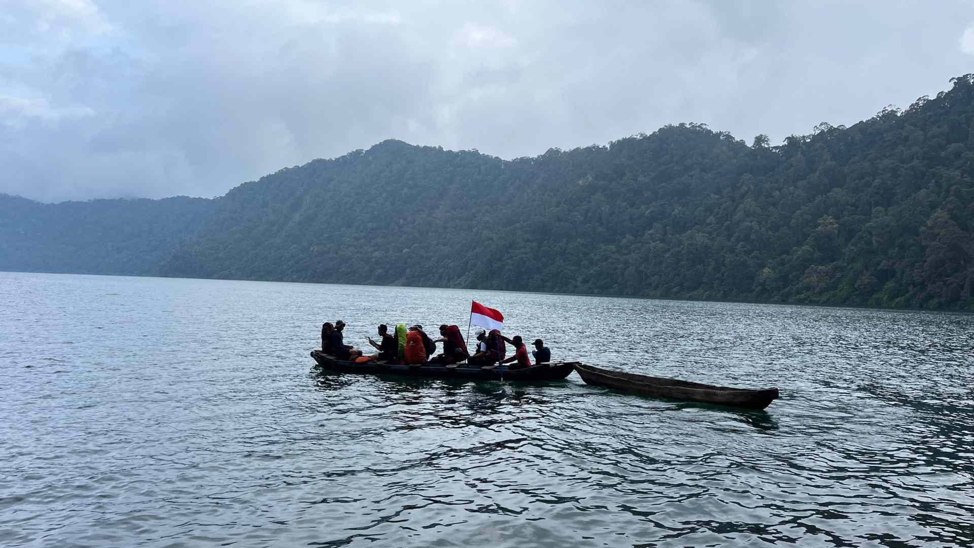 Boat ride on the lake