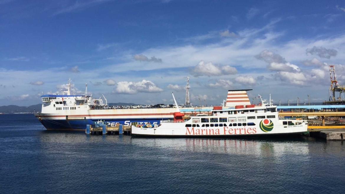 Ferry ship at Batangas Port