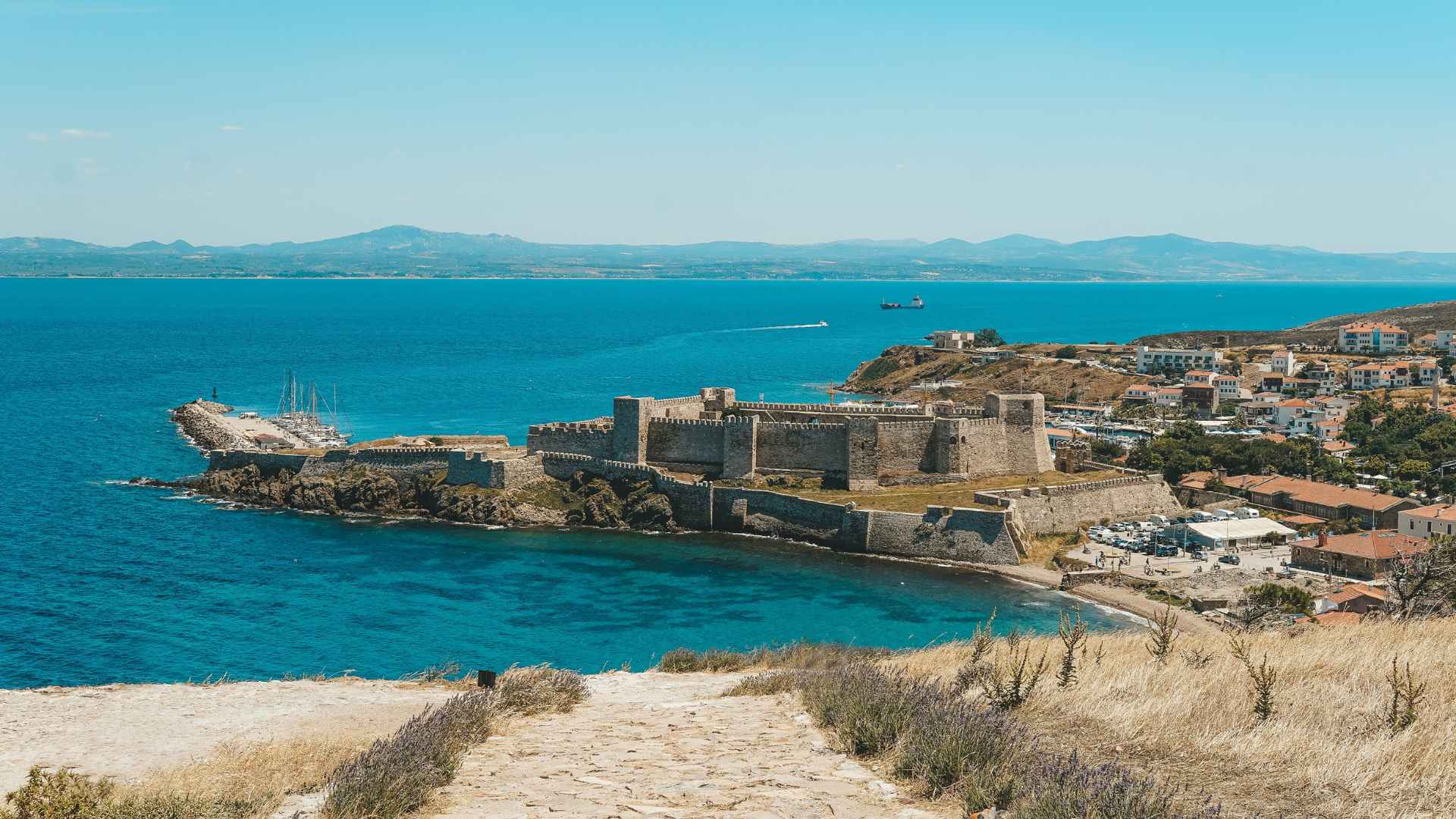 Bozcaada Castle and Town