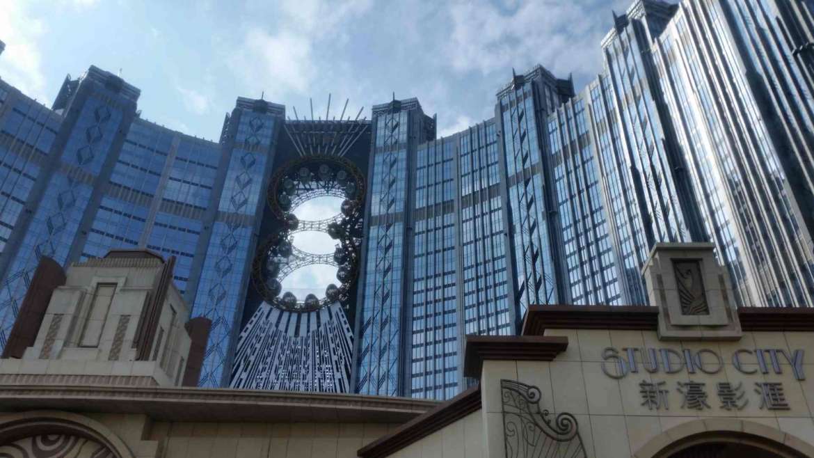 Cotai Studio City with the 8-shaped Ferris wheel, Macau