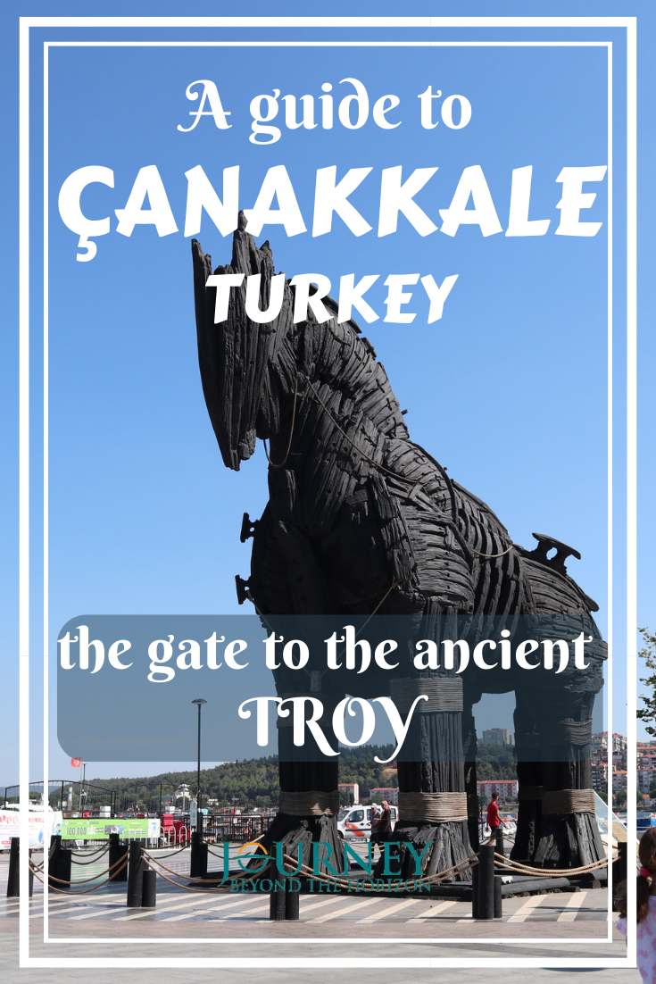 This is a guide about Çanakkale and the area around it, called Biga (Troad) Peninsula, with ancient Troy as the most important site.