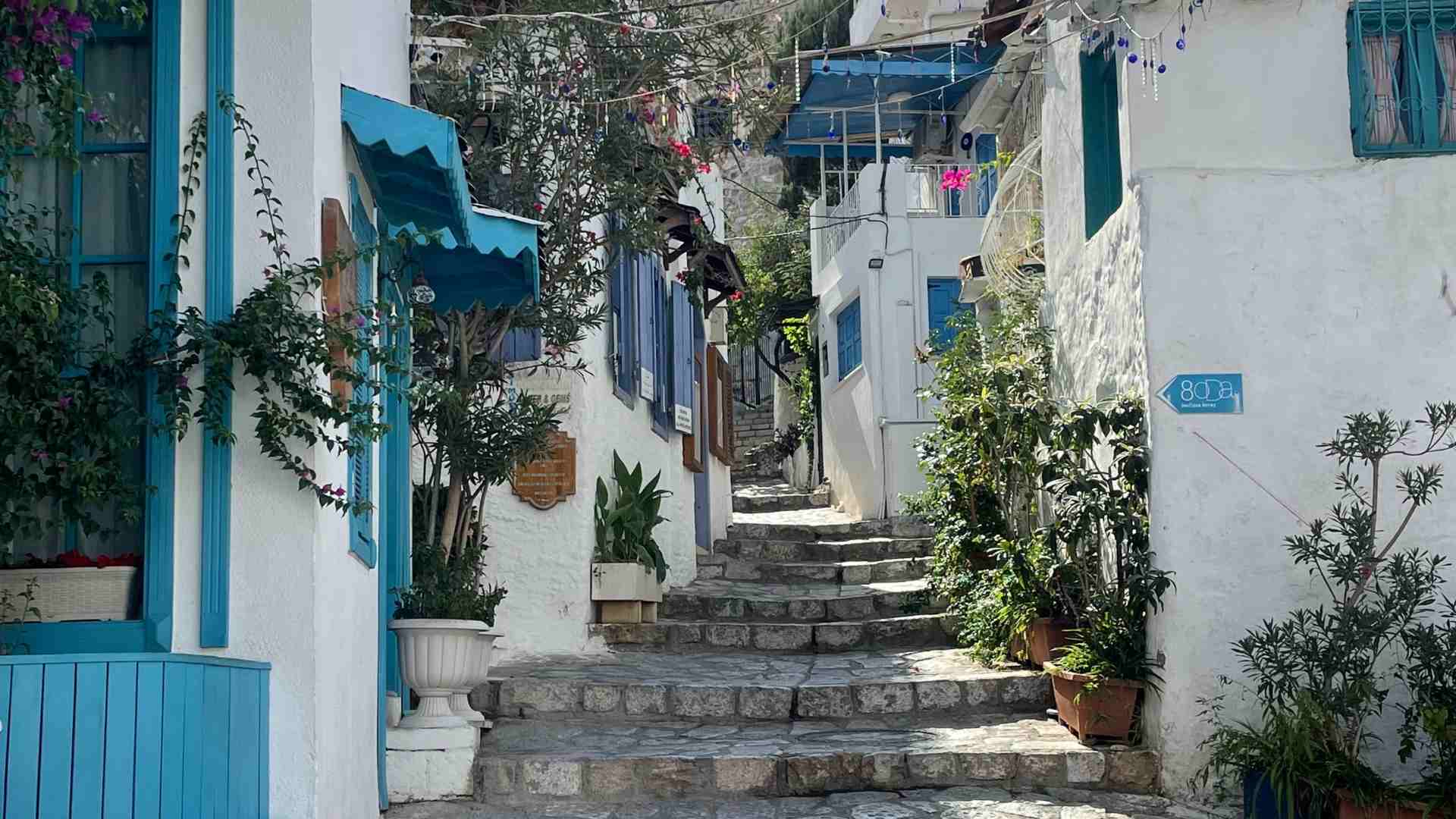 On the old streets of Marmaris