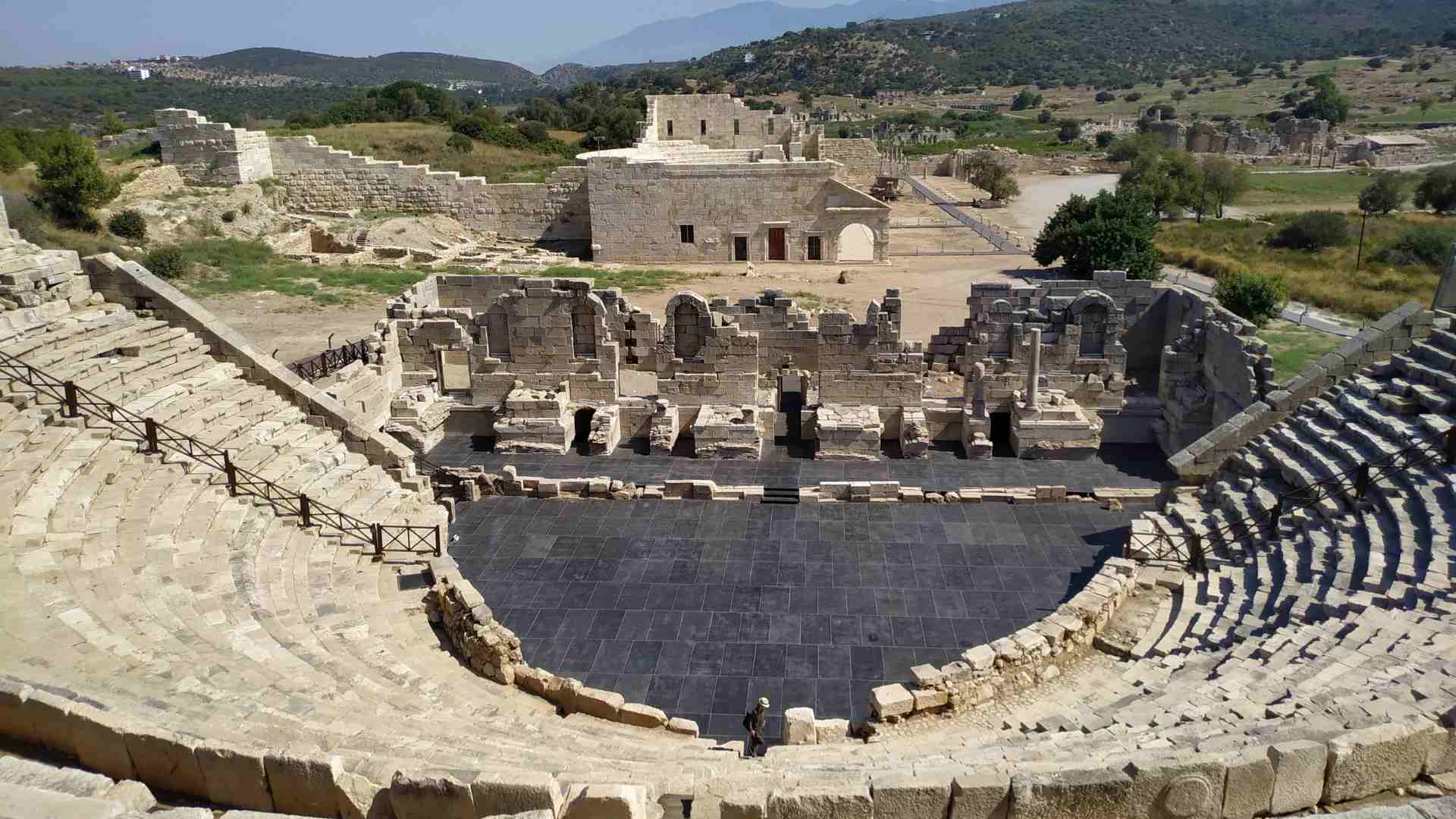 The ancient theater of Patara