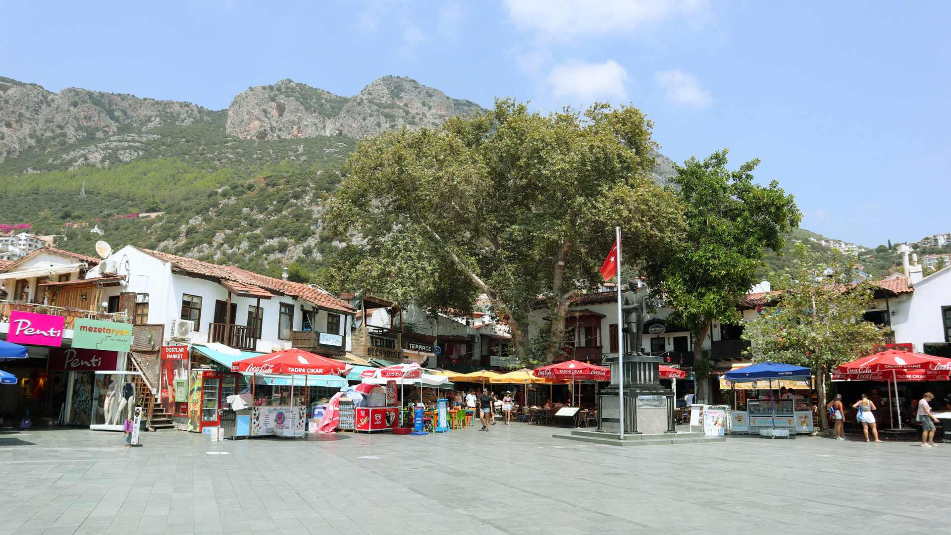 In the center of Kas