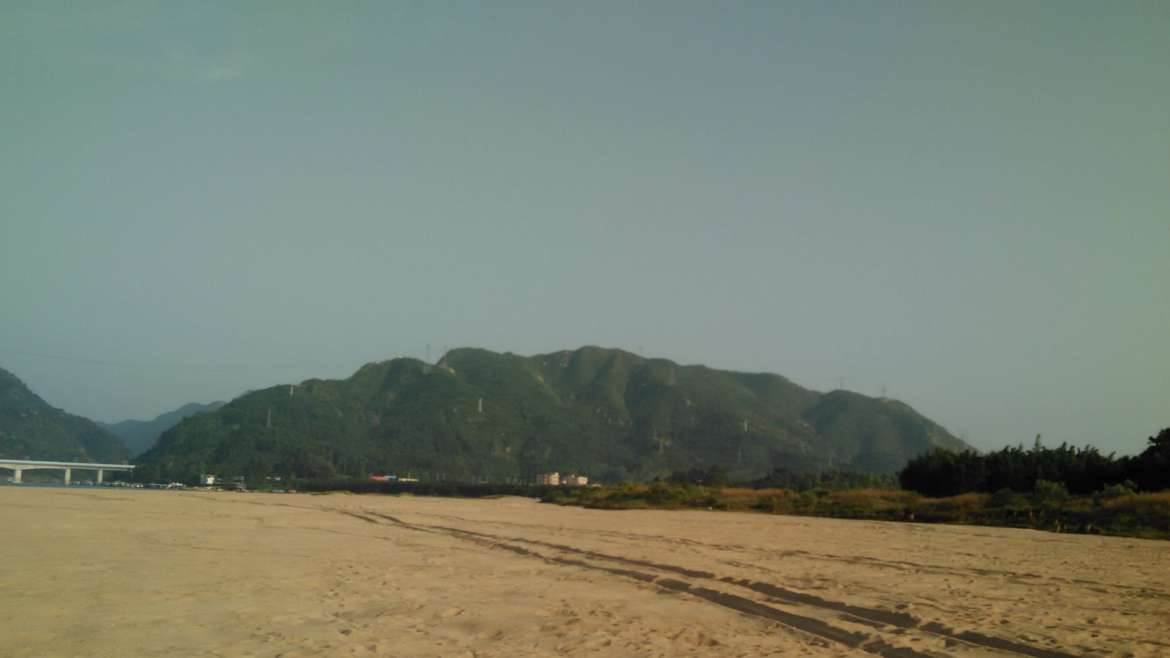 The beach of Lunzhou Island, Qingyuan