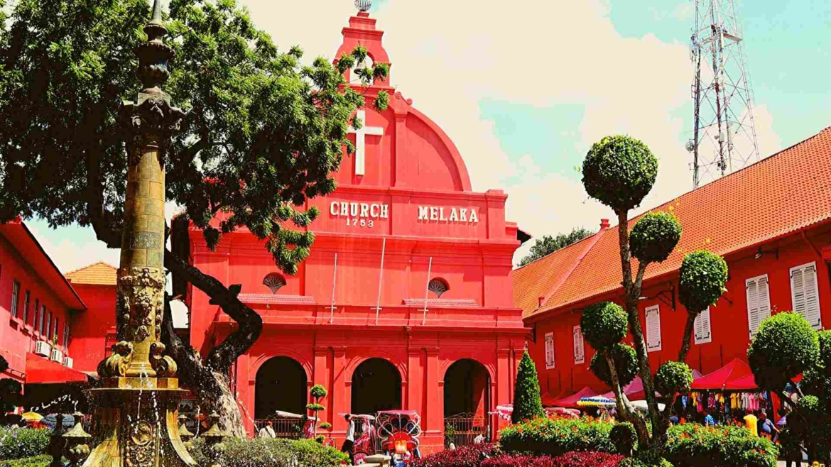Places to visit in Melaka- Dutch Square and Christ Church