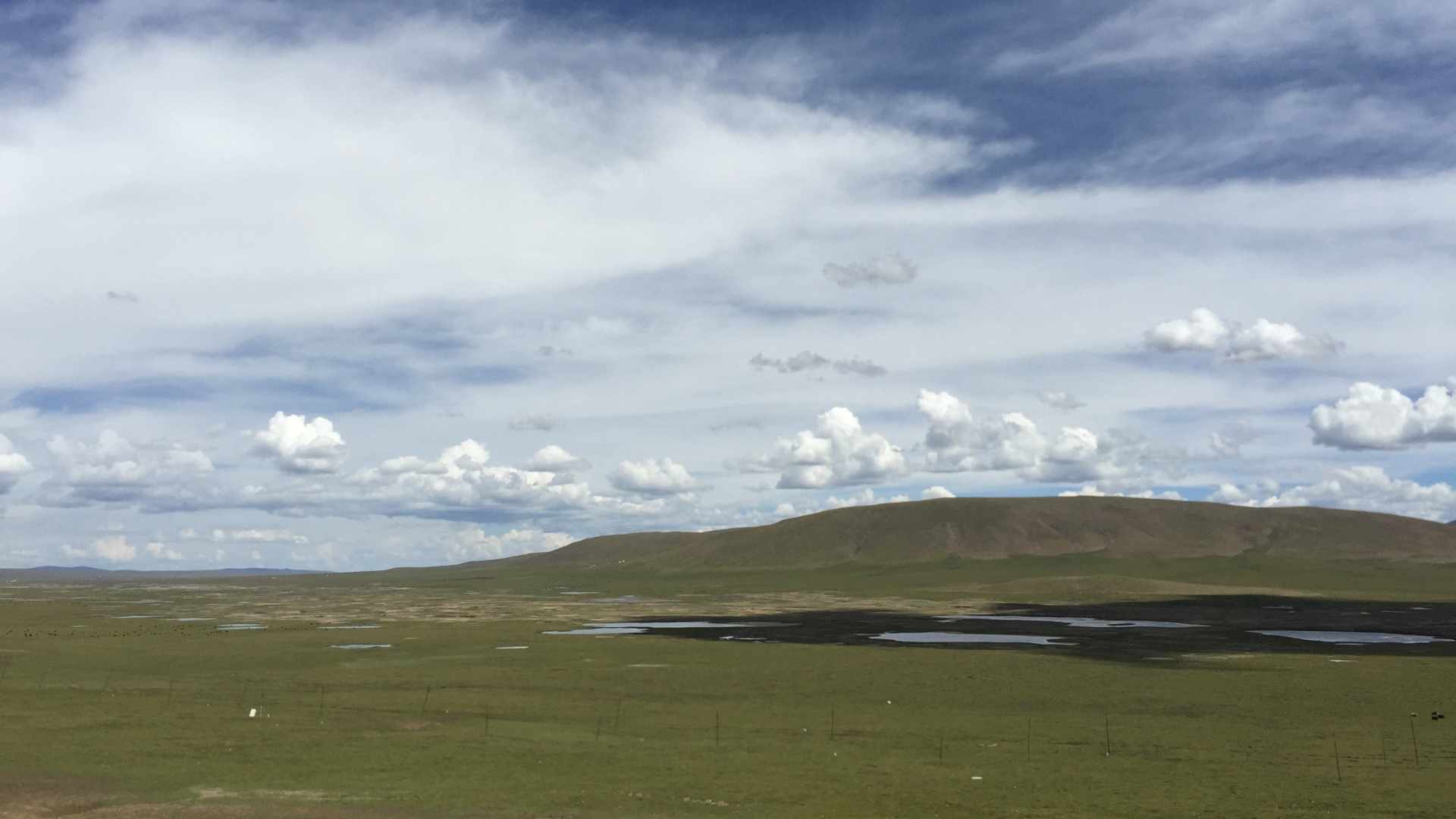 Grassland wilderness in Madoi county