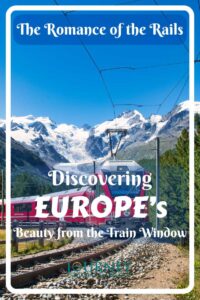This is a short inspirational guide about traveling in Europe on rails- a challenge to watch the beauty of the continent from a train window.