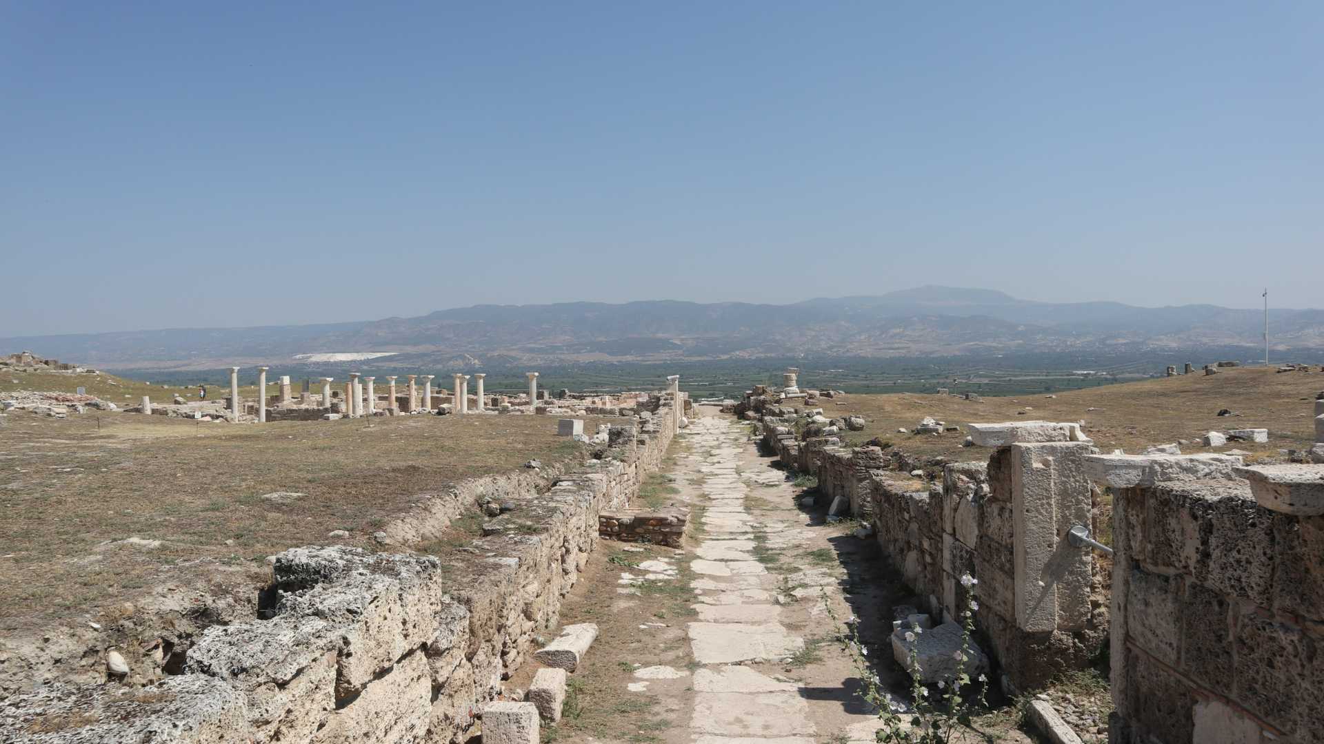 Ancient street in Laodicea