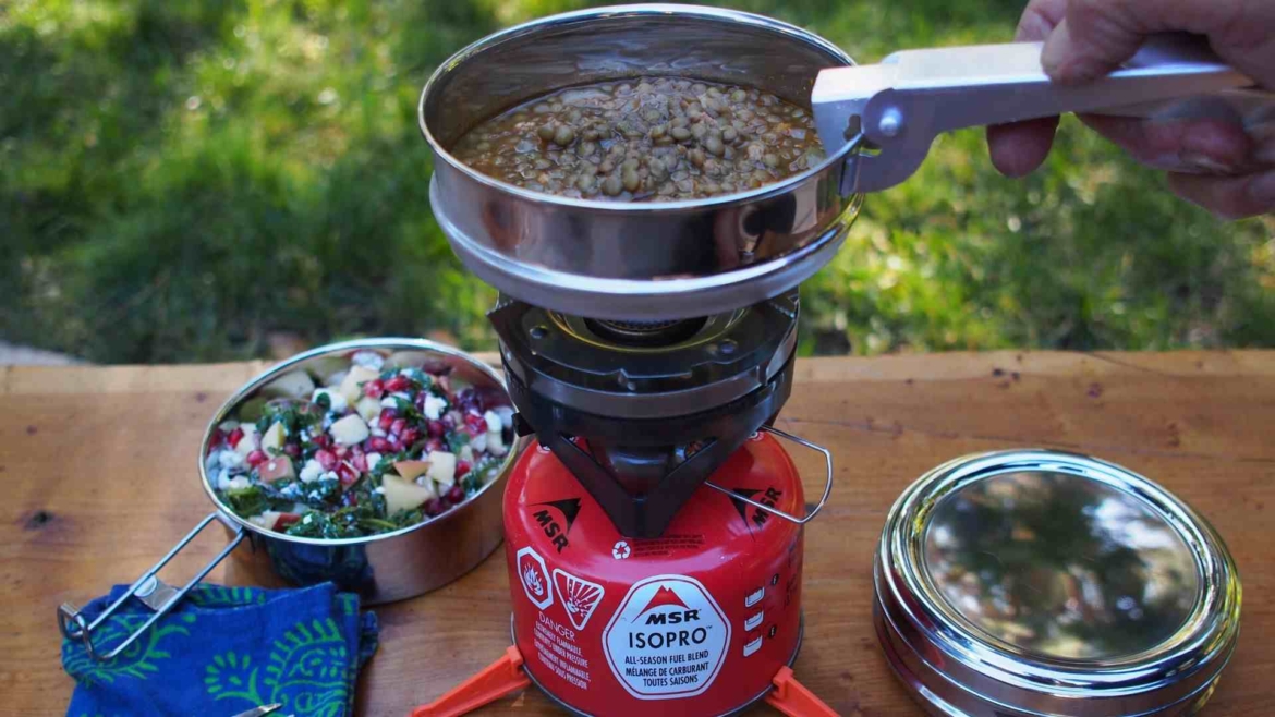 Cooking set is an important camping accessory