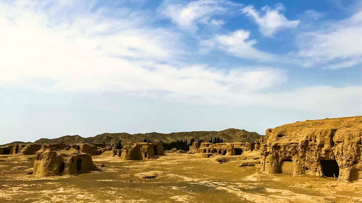 Xinjiang travel- Ghost City near Hami
