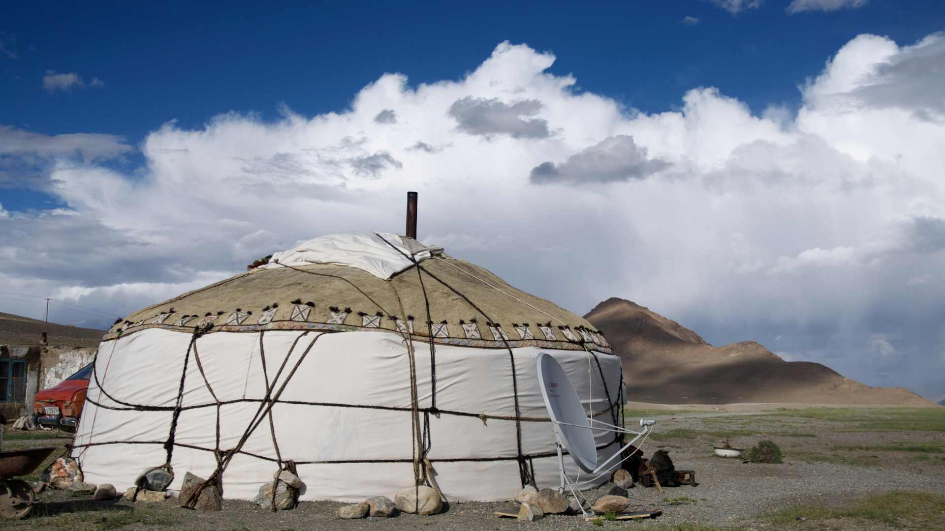 Yurt in the Pshart Valley