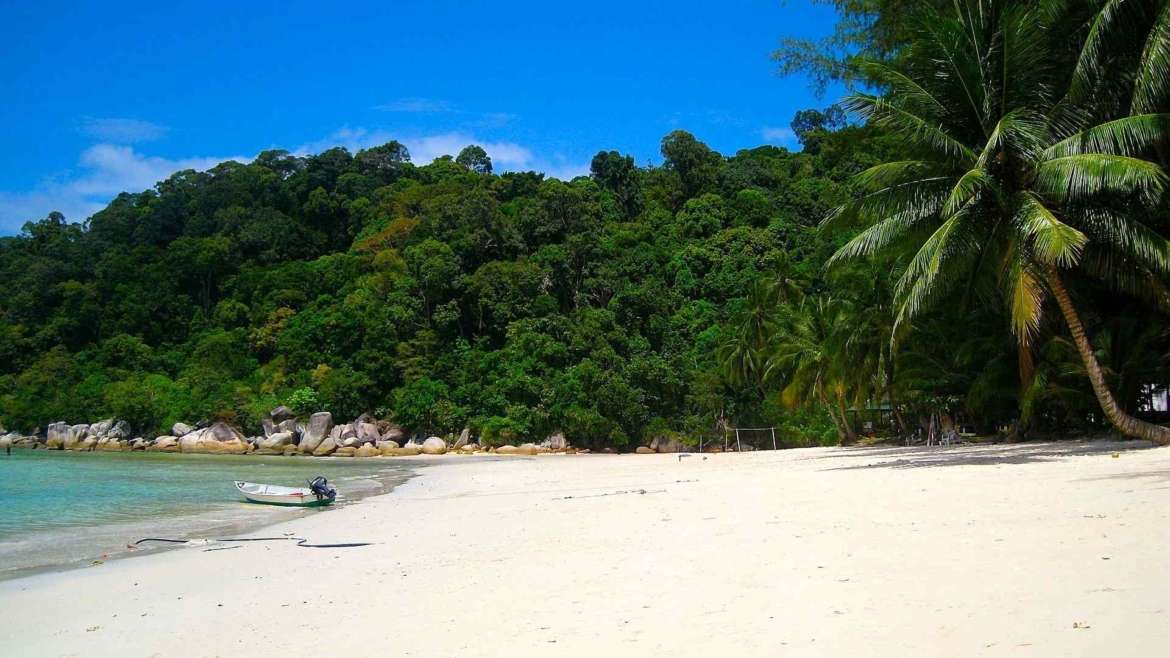 A beach in Perhentian Islands