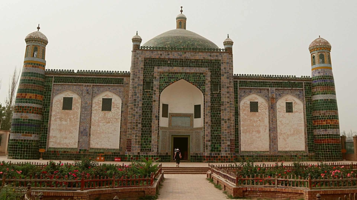 Xinjiang travel- Afaq Khoja Mausoleum in Kashgar