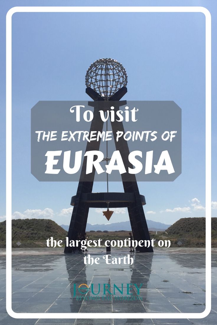 Let's make an expedition to the extreme points of Eurasia- the largest continent on the Earth!