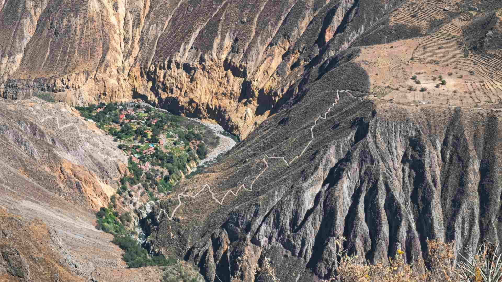 Sangalle and a hiking trail