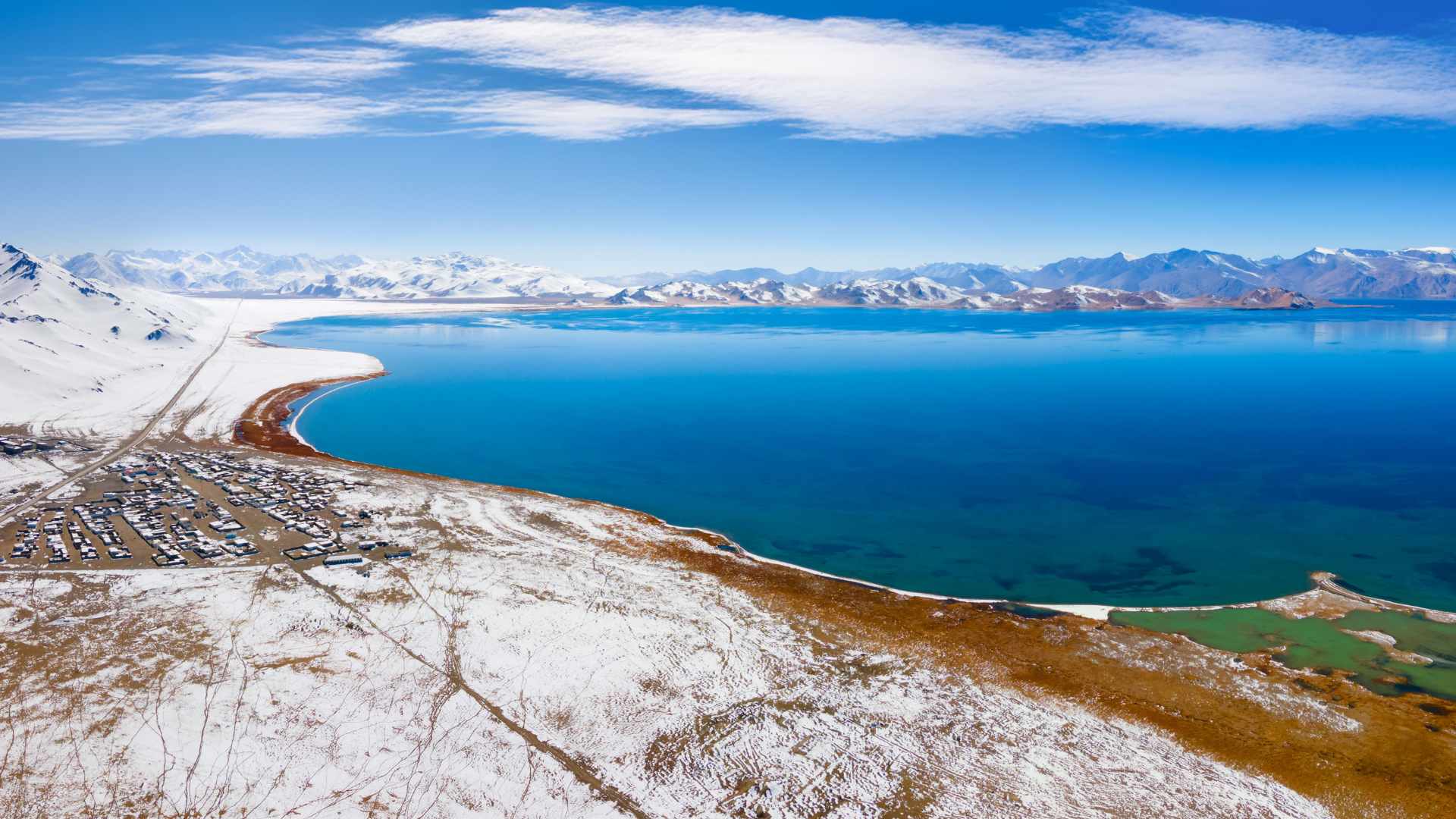 Lake Karakul from above