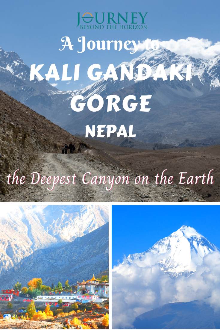 This is a guide to Kali Gandaki Gorge in Nepal, with useful information and treks, including Dhaulagiri, Annapurna, and Mustang.