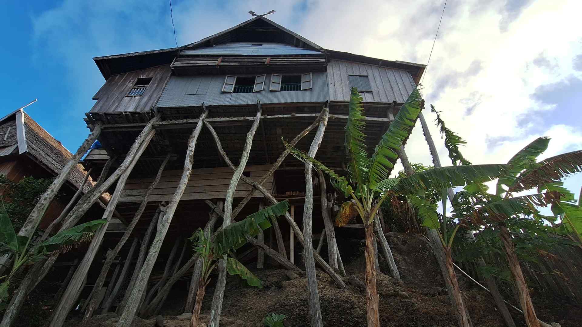 Houses in Bitombang Village in Selayar Island