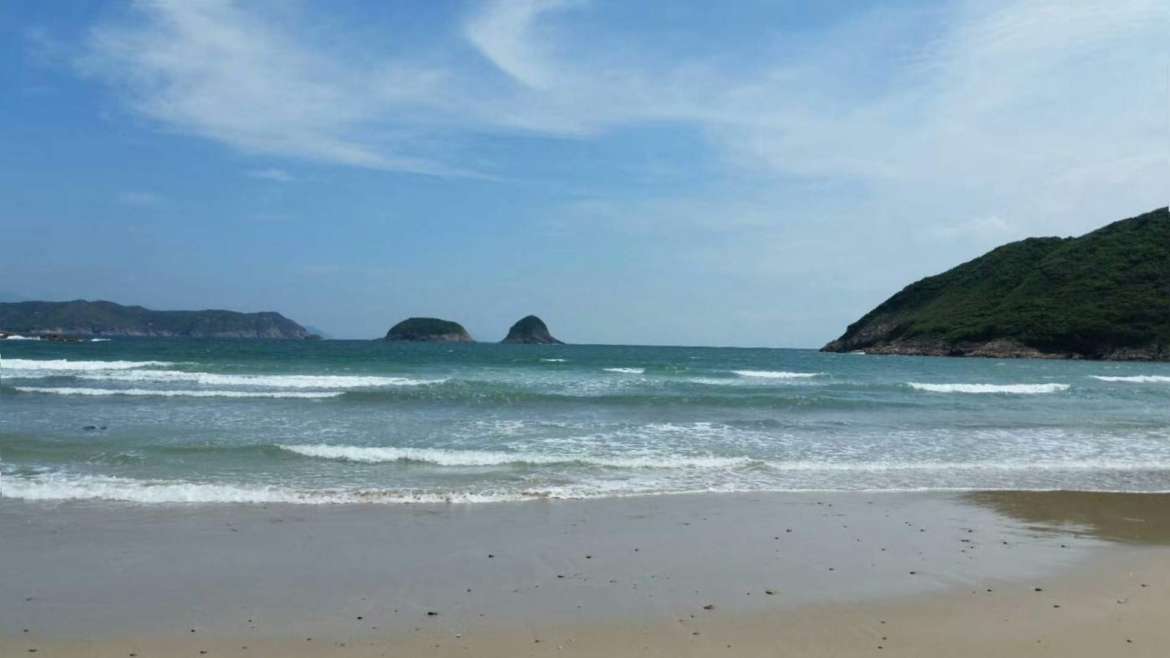 Explore South China! Saiwan Beach in Sai Kung, Hong Kong