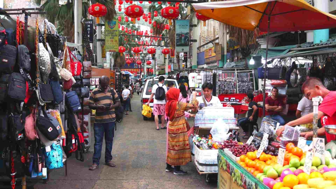 Petaling Street Market in Chinatown, Kuala Lumpur