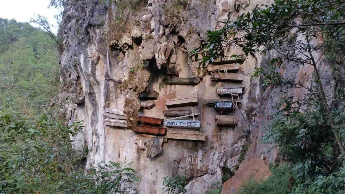 The Hanging Coffins, Sagada, Philippines