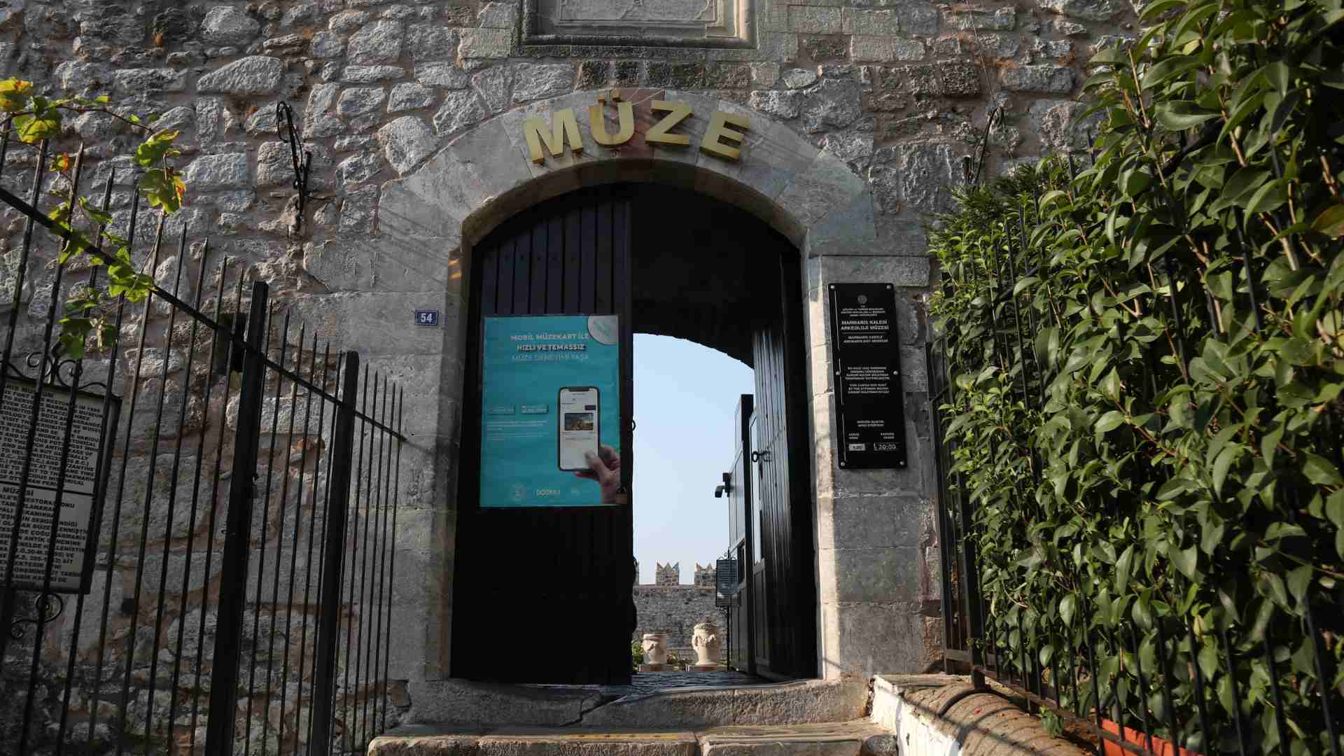 The Gate of Marmaris Castle