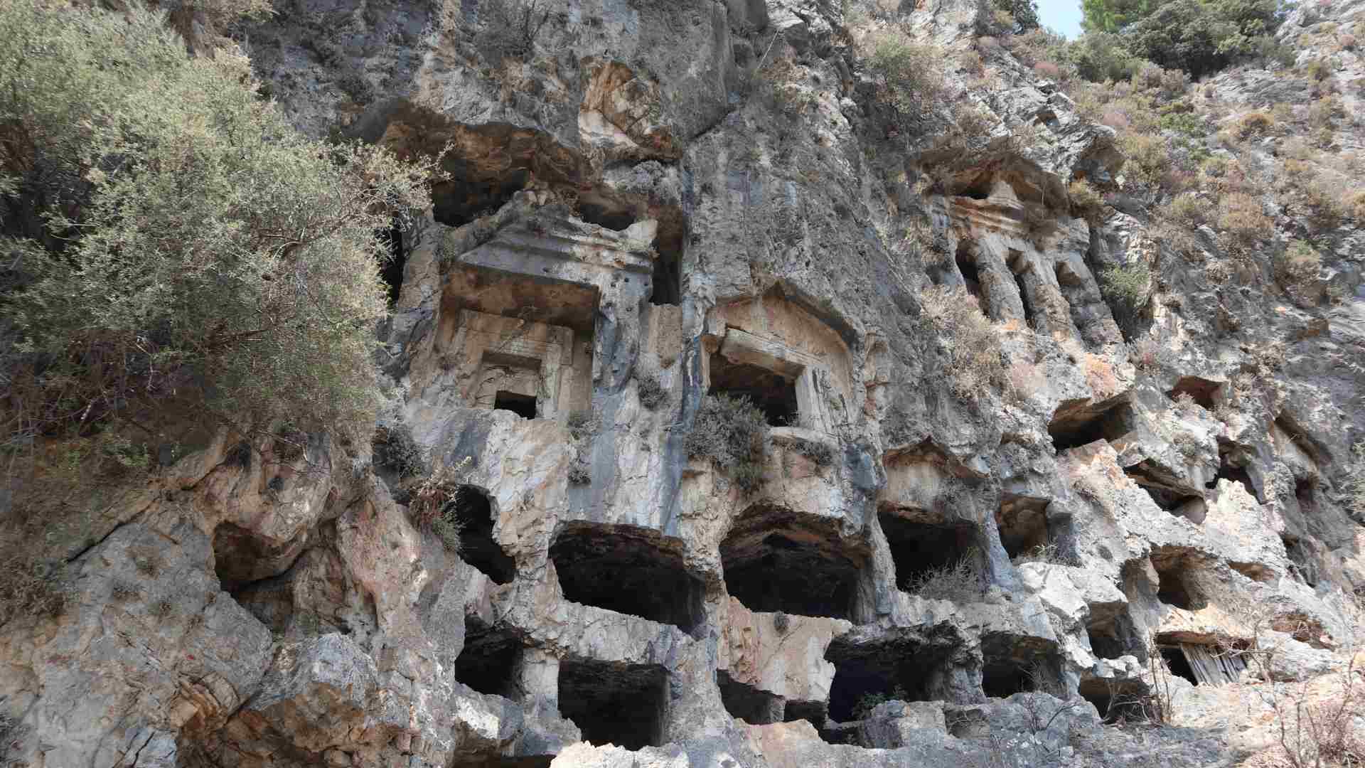 The small Lycian Tombs