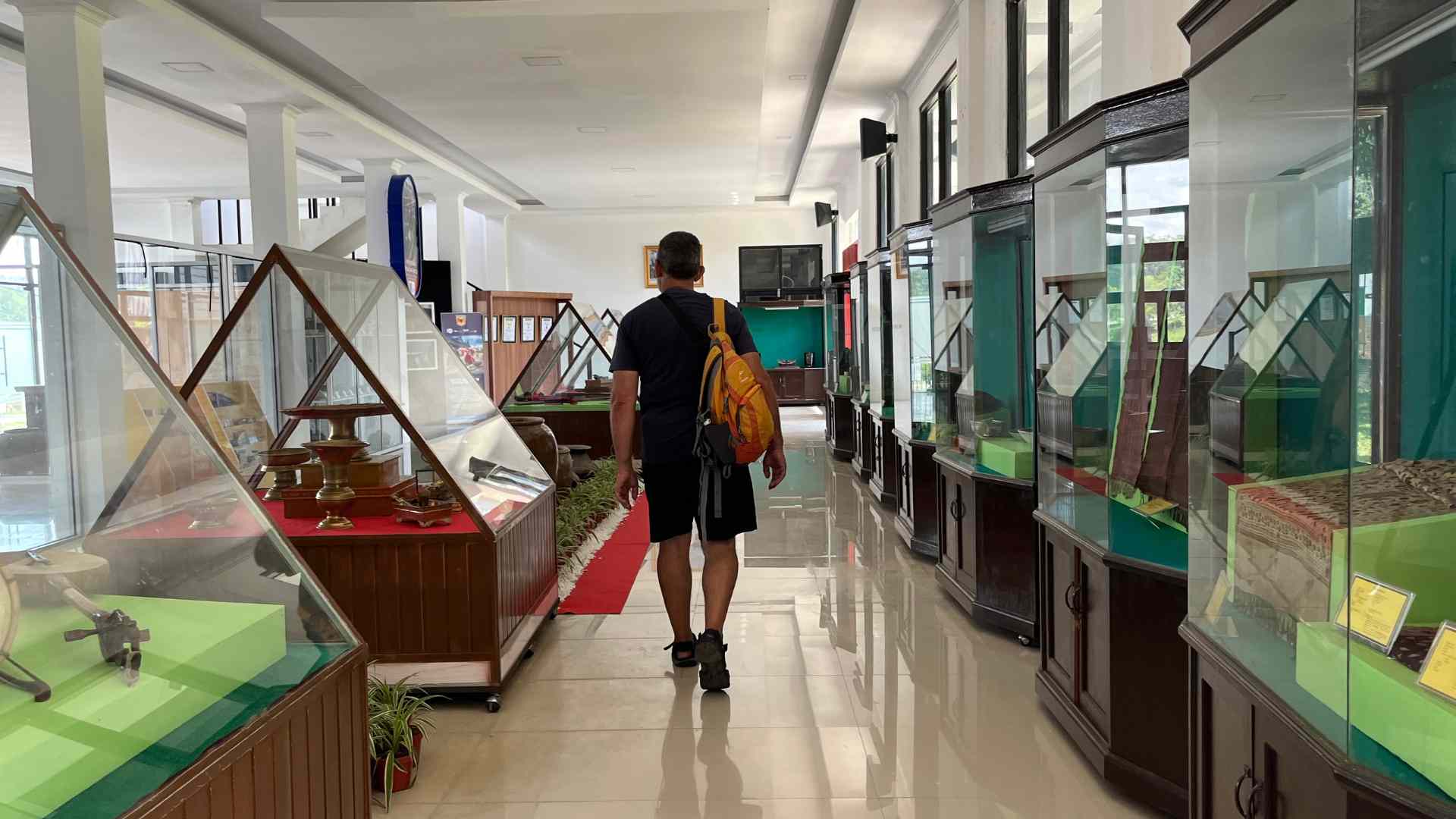 Inside the Tourist Center