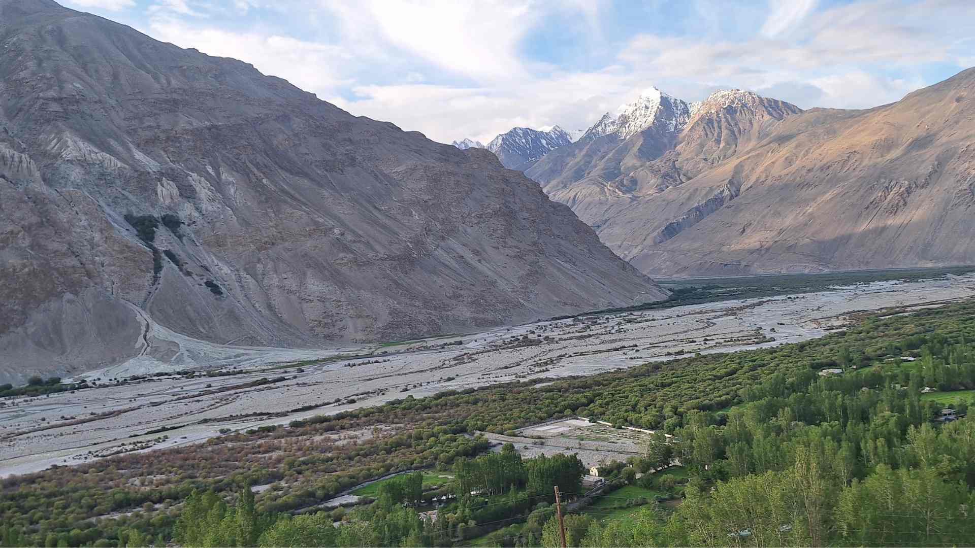 A view of the Wakhan Valley