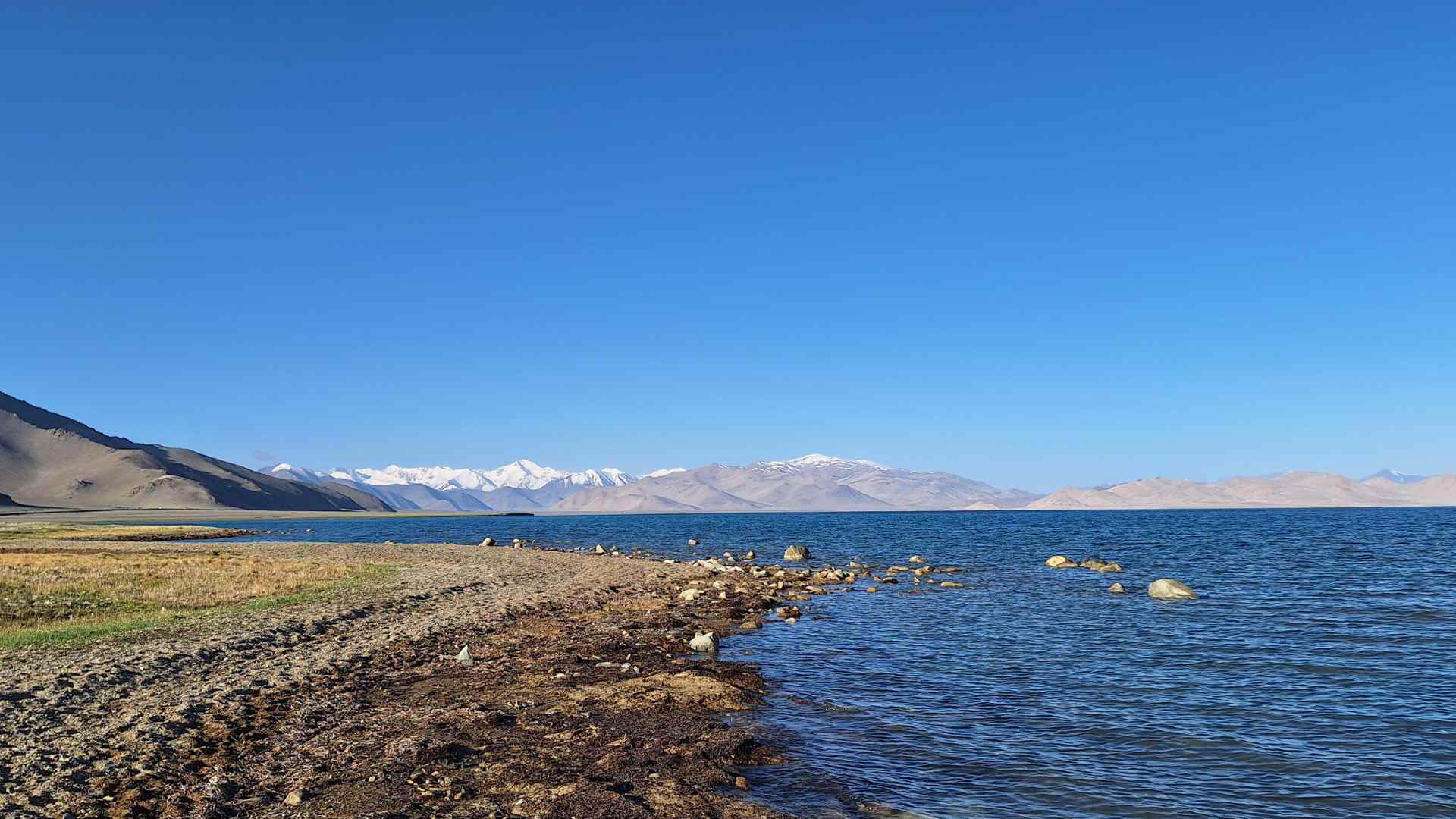 Lake Karakul in Pamir