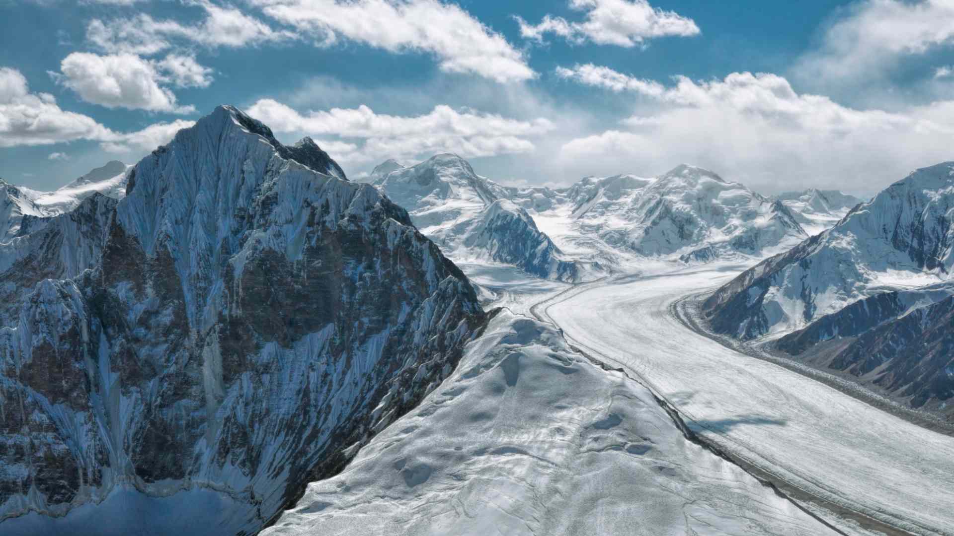Pamir, one of the highest mountain ranges on the Earth