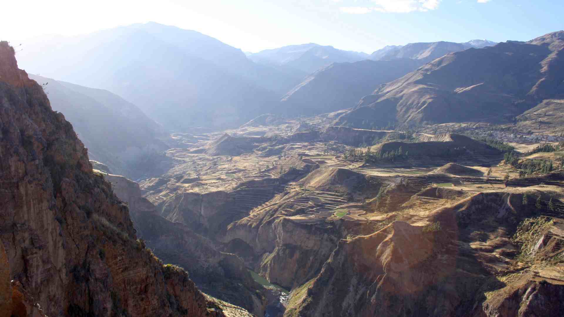 A view of Colca Canyon