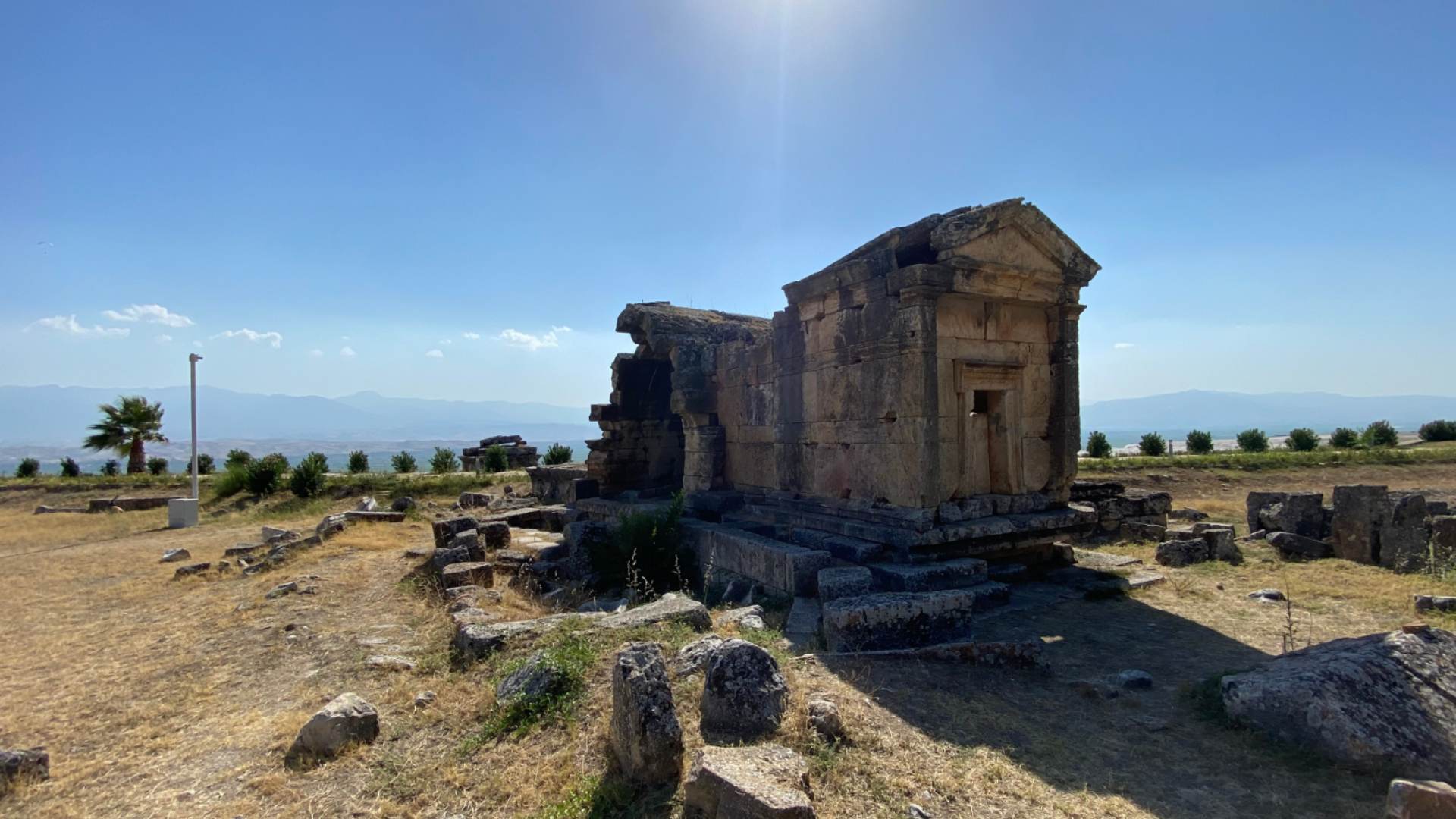 A tomb in the Necropolis of Hierapolis