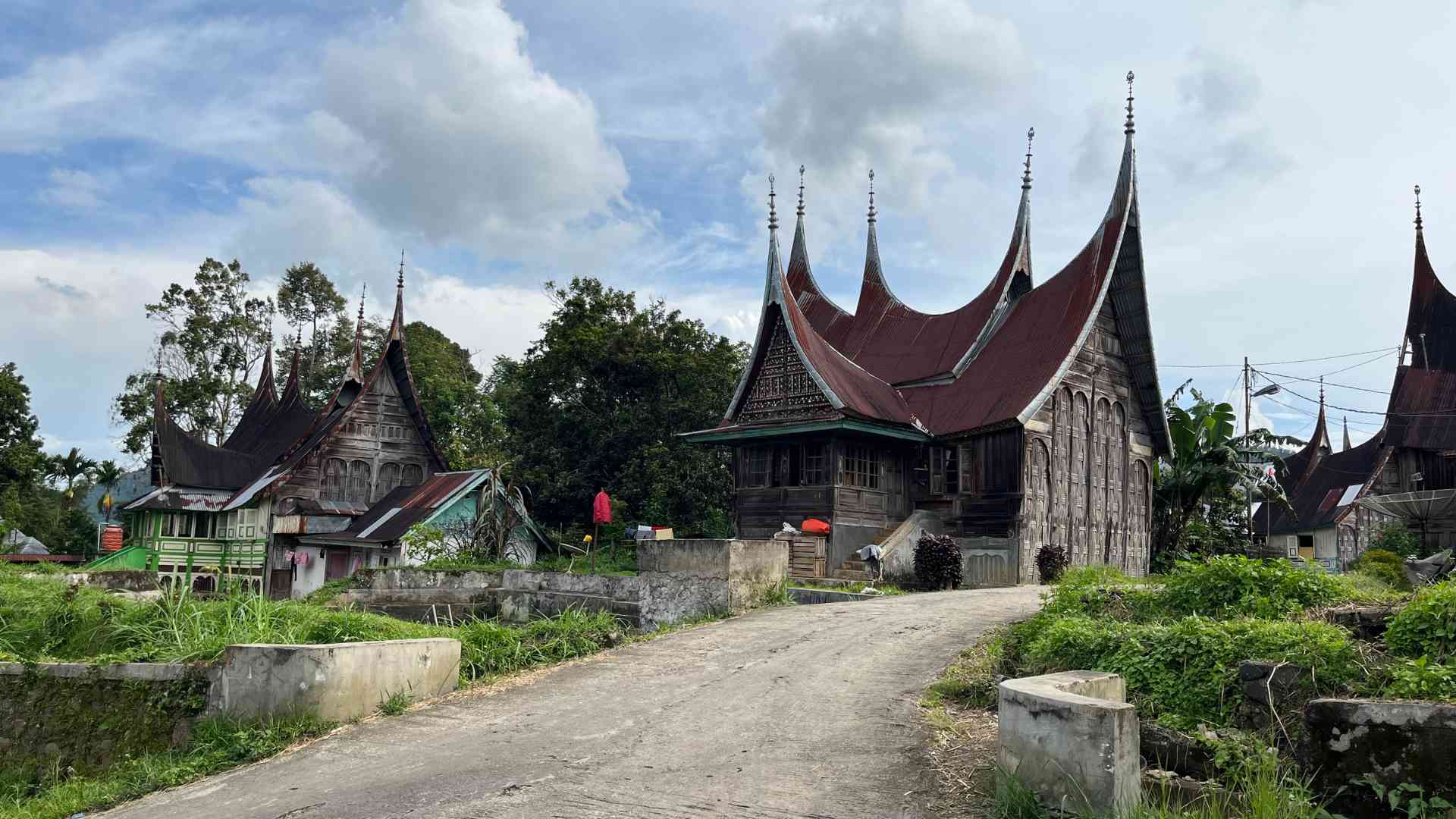 Around the streets of Pariangan village