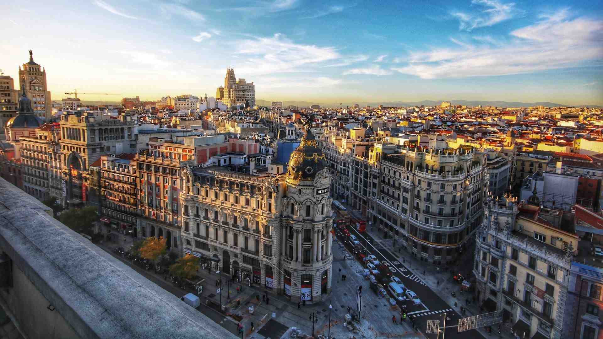 A view of Madrid